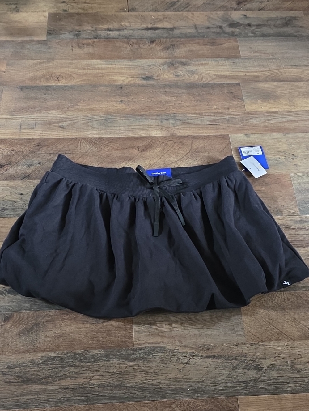JoyLab Black Bubble Skort with Drawstring